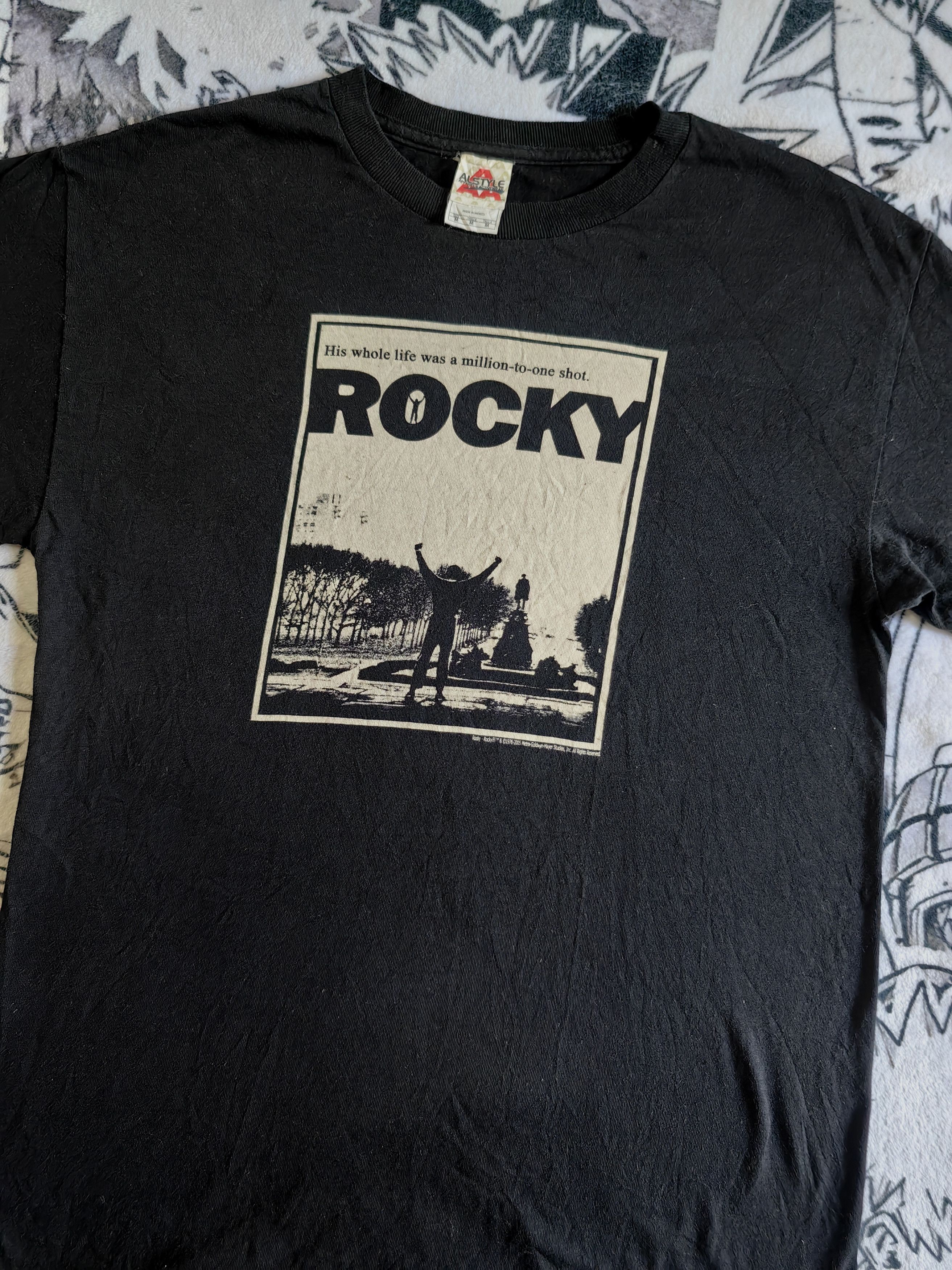 Alstyle Y2K Rocky-Rocky lll 1976-2005 Life was a Million to One Shot Size US M / EU 48-50 / 2 - 6 Thumbnail