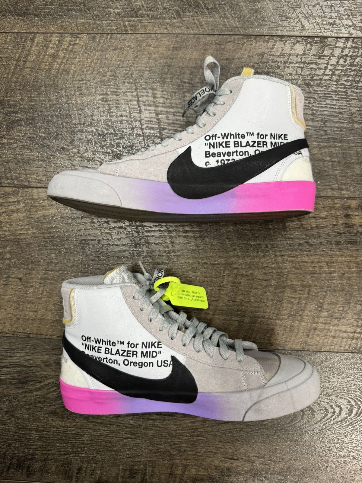Nike × Off-White Serena Williams Blazer Studio Mid ‘Queen’ (10) Size US 10 / EU 43 - 3 Thumbnail