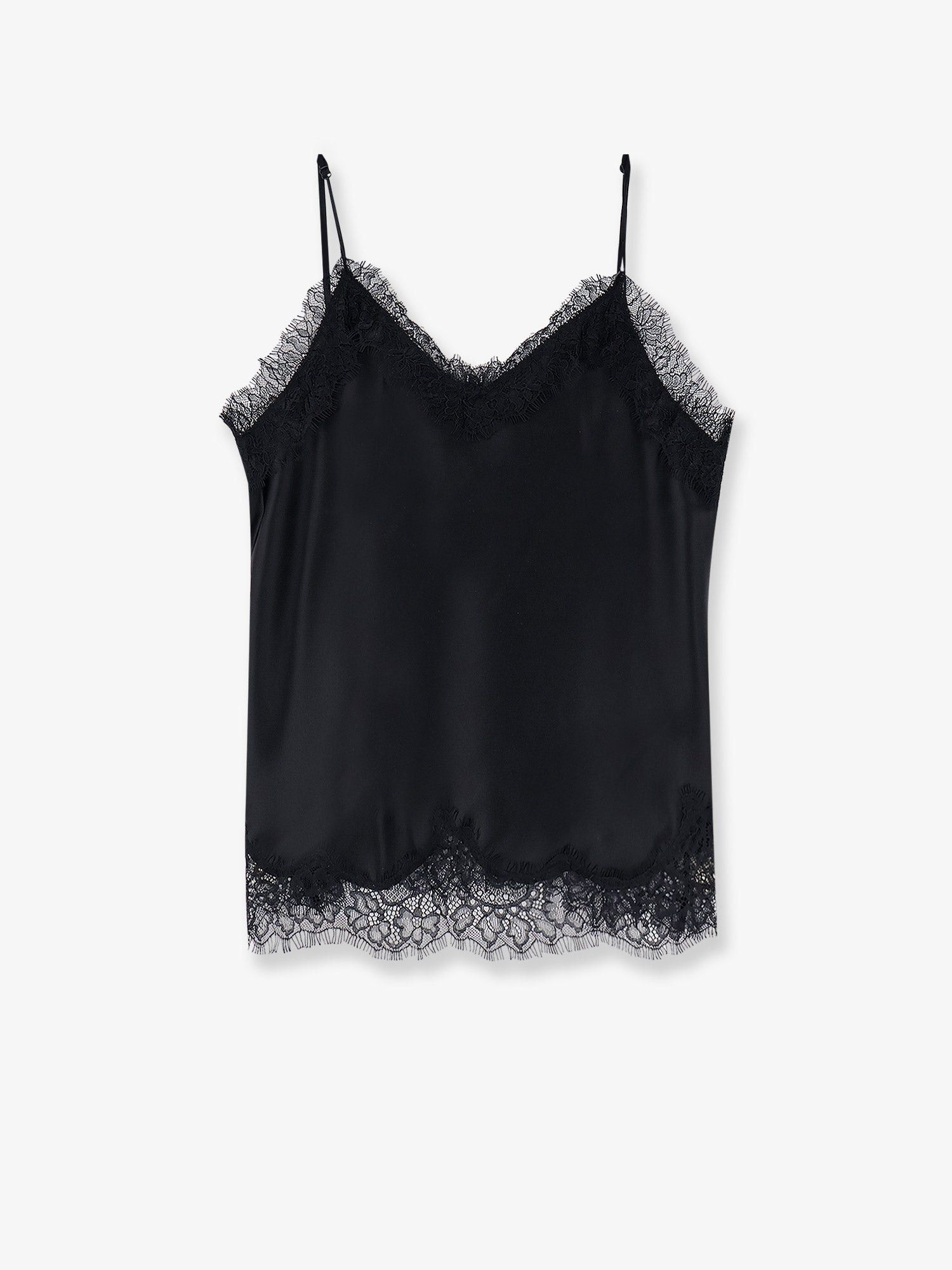 TONYWACK Satin Top With Lace Profiles Size M / US 6-8 / IT 42-44 - 1 Thumbnail