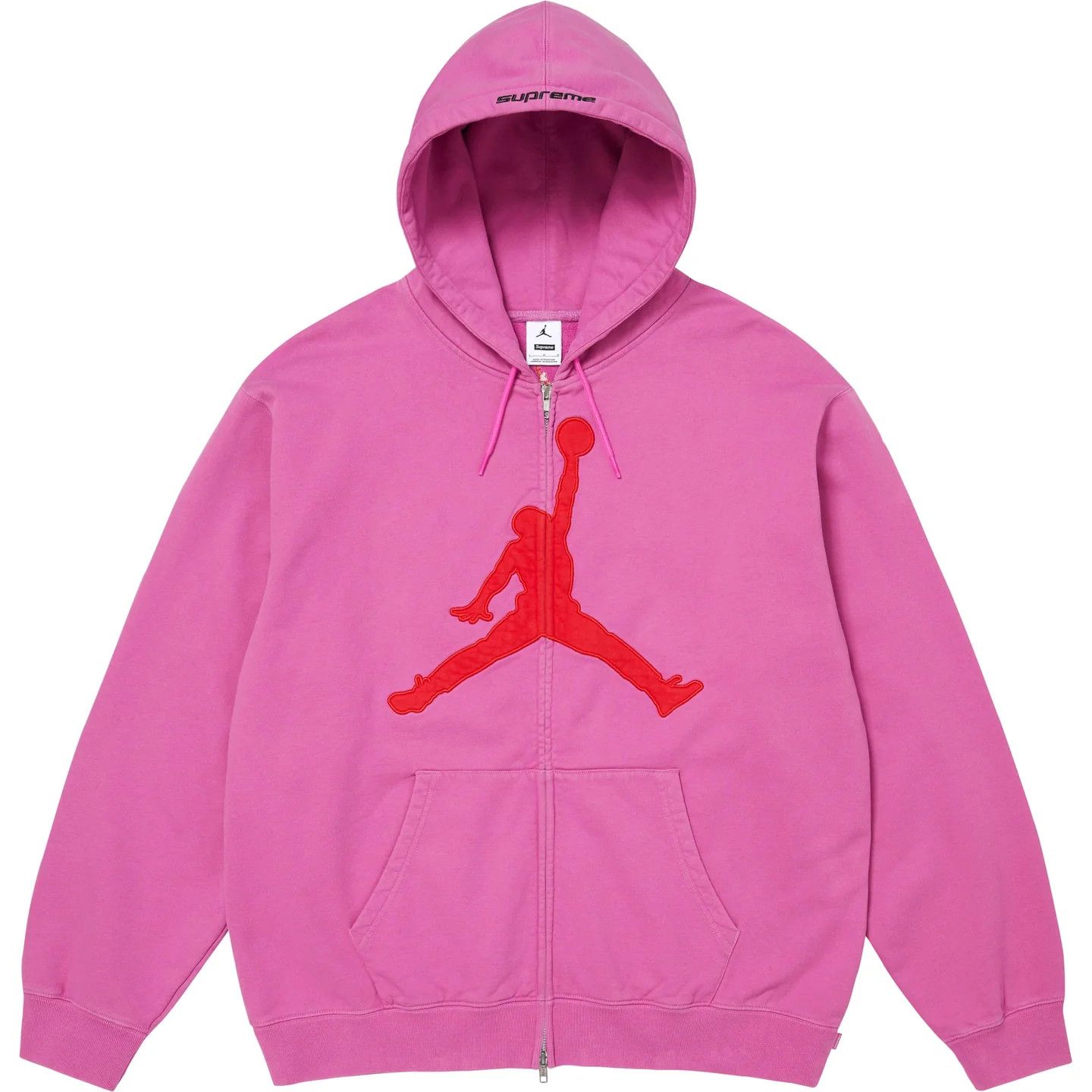 Supreme Supreme Pink Snowman Hooded Sweatshirt | Grailed