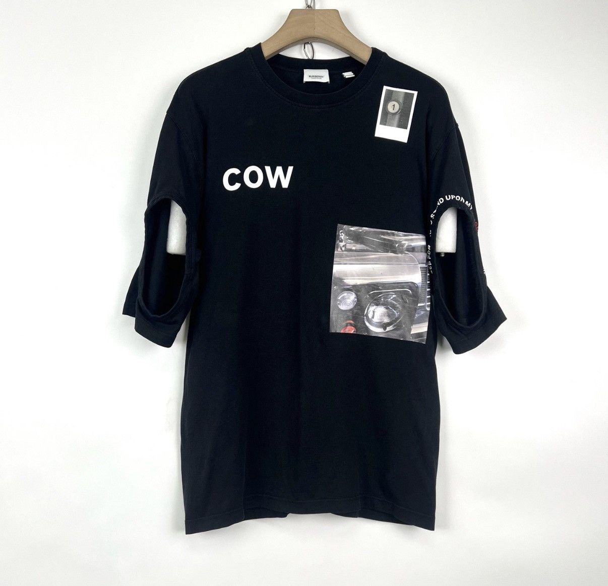 Burberry Burberry / Letter Print Crew Neck Short Sleeve T-Shir K12 Size US M / EU 48-50 / 2 - 1 Thumbnail