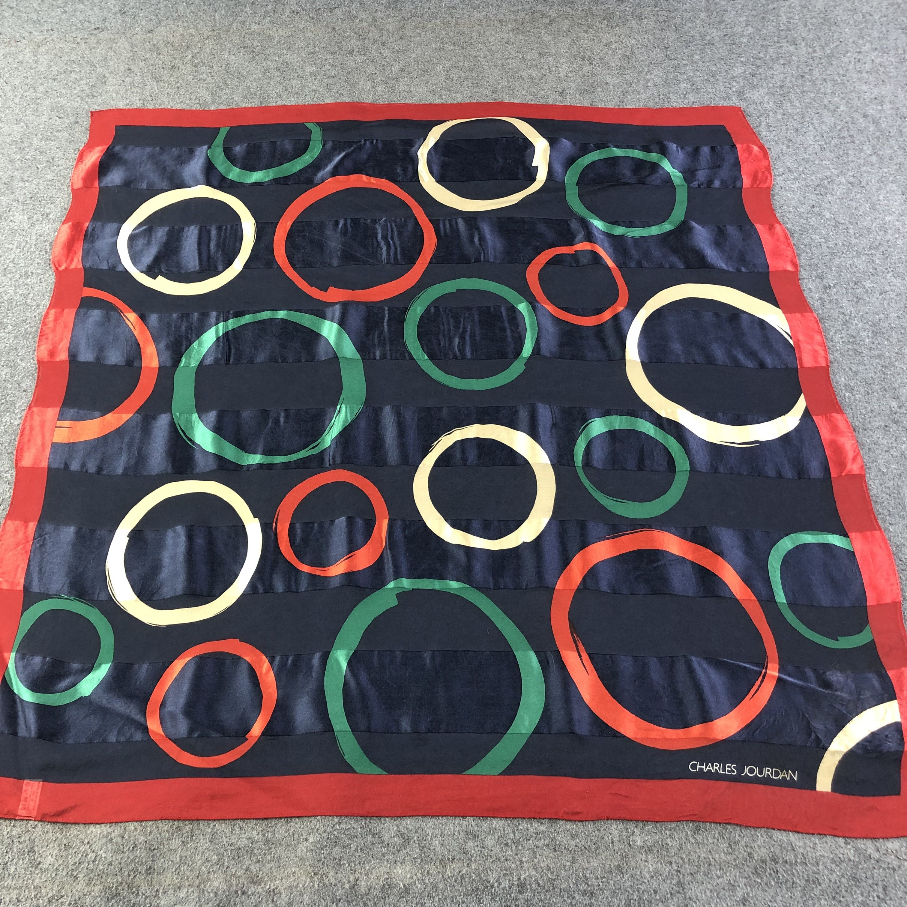 Charles Jourdan Charles Jourdan Silk Scarf M755 Size ONE SIZE - 1 Thumbnail