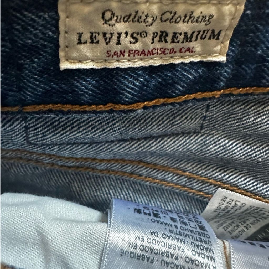 Levi's Levi’s 501 BIG E Premium Denim Distressed Jean Blue Men 29. Size US 29 - 13 Thumbnail