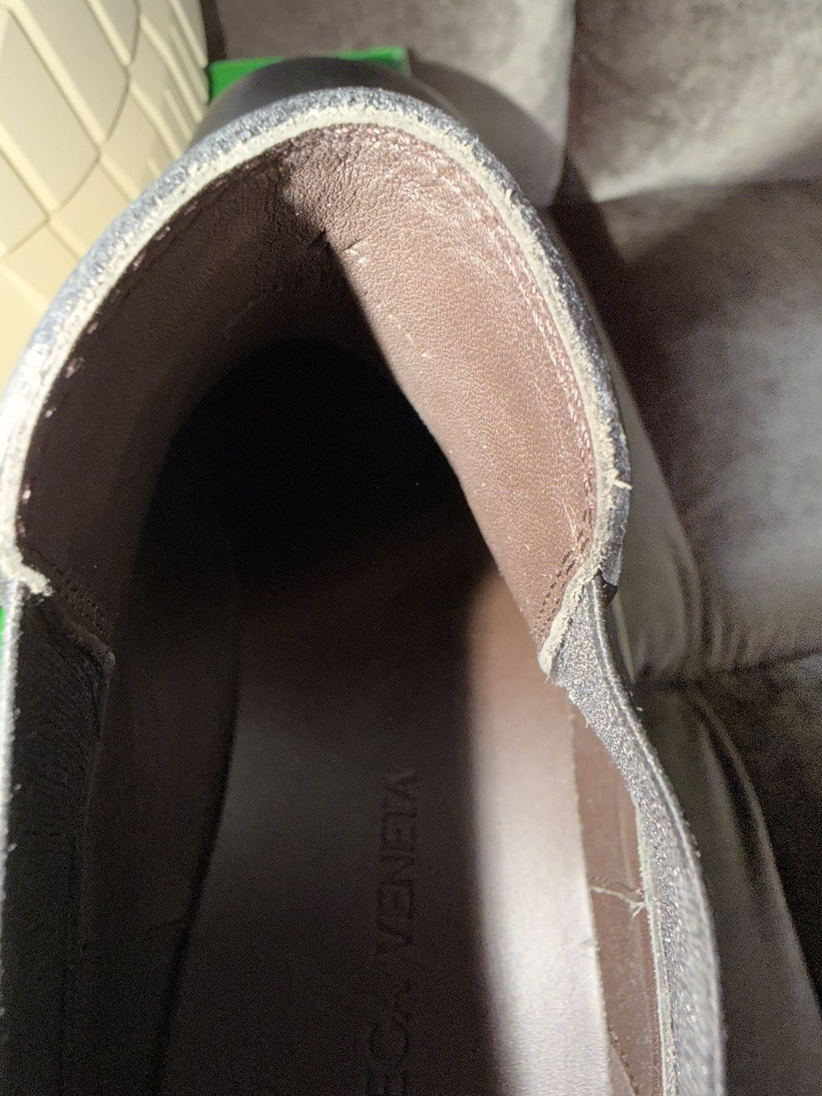 Bottega Veneta BNWT ! Rare $1100 Bottega Veneta Chelsea Leather Lug Boots Size US 11 / EU 44 - 10 Thumbnail
