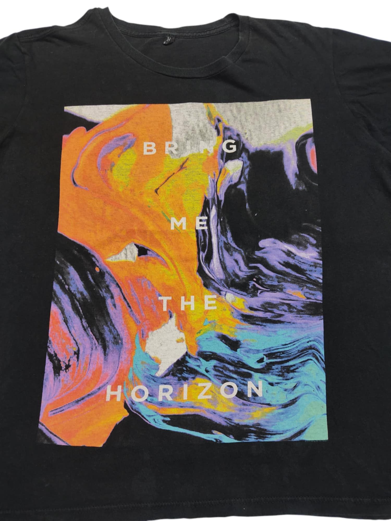 Band Tees × Vintage Vintage Y2K Bring Me The Horizon British Rock Band T-Shirt Size US L / EU 52-54 / 3 - 2 Thumbnail