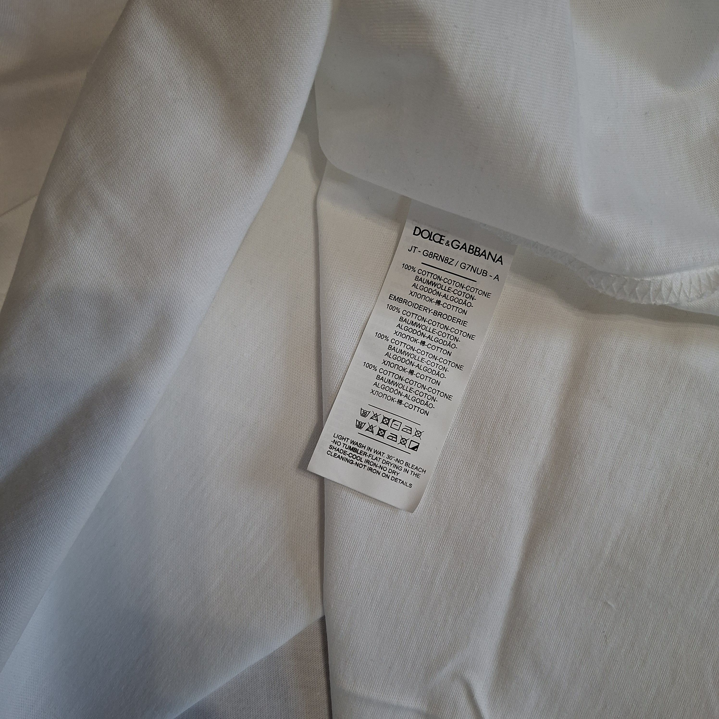 Dolce & Gabbana Dolce Gabbana t shirt size XL 52 Size US XL / EU 56 / 4 - 5 Thumbnail