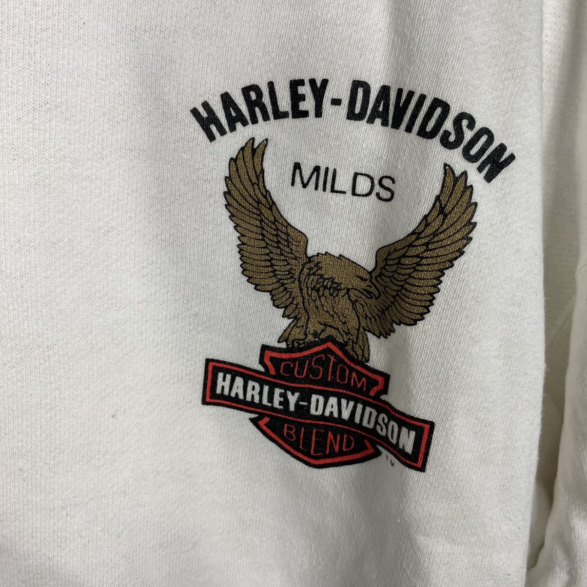 Harley Davidson 📌Vintage Sweatshirt Biker Style Harley Davidson Size US L / EU 52-54 / 3 - 15 Thumbnail