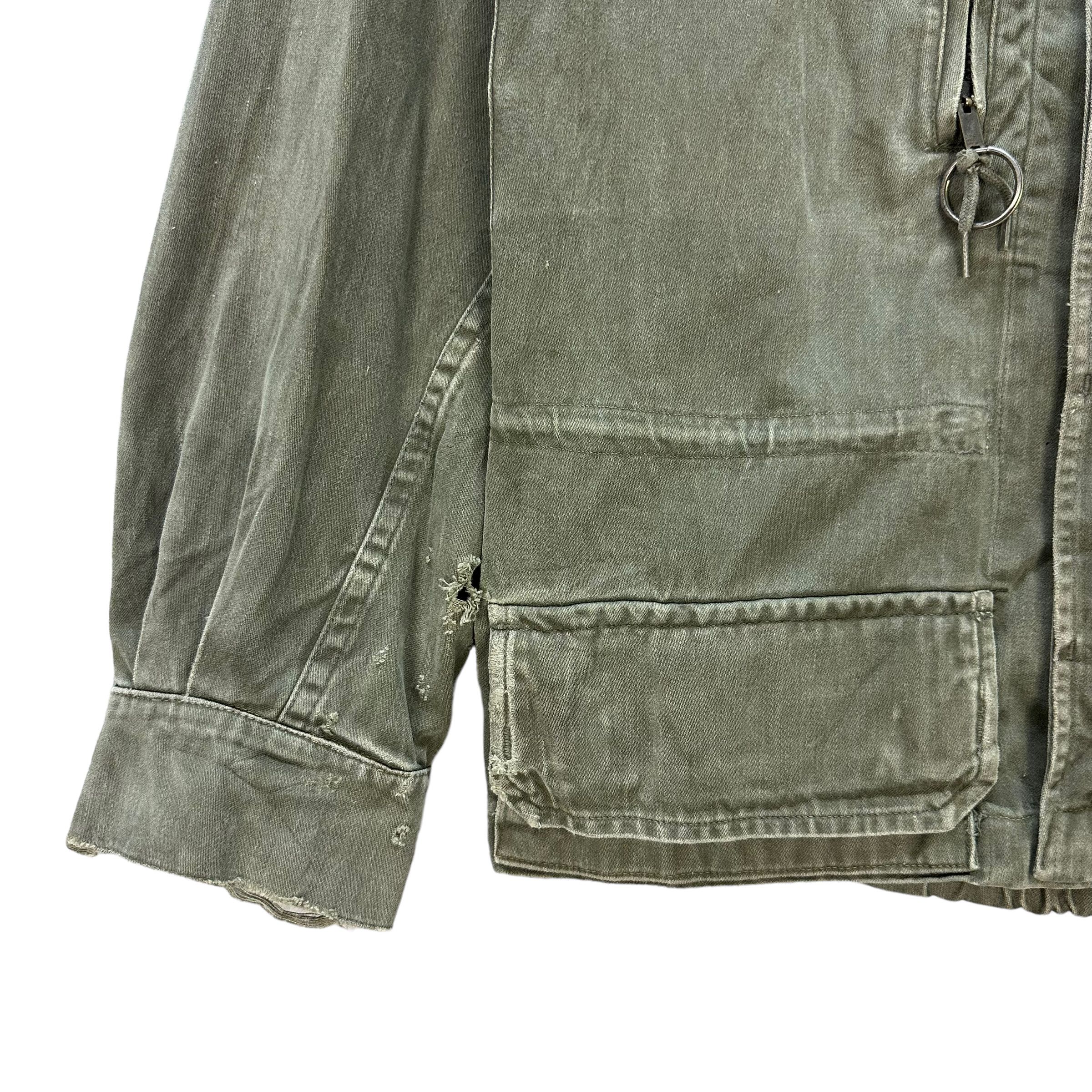 Vintage SAPIVOG UXEGNEY 1976 FRENCH MILITARY JACKET #8546-013 Size US L / EU 52-54 / 3 - 4 Thumbnail