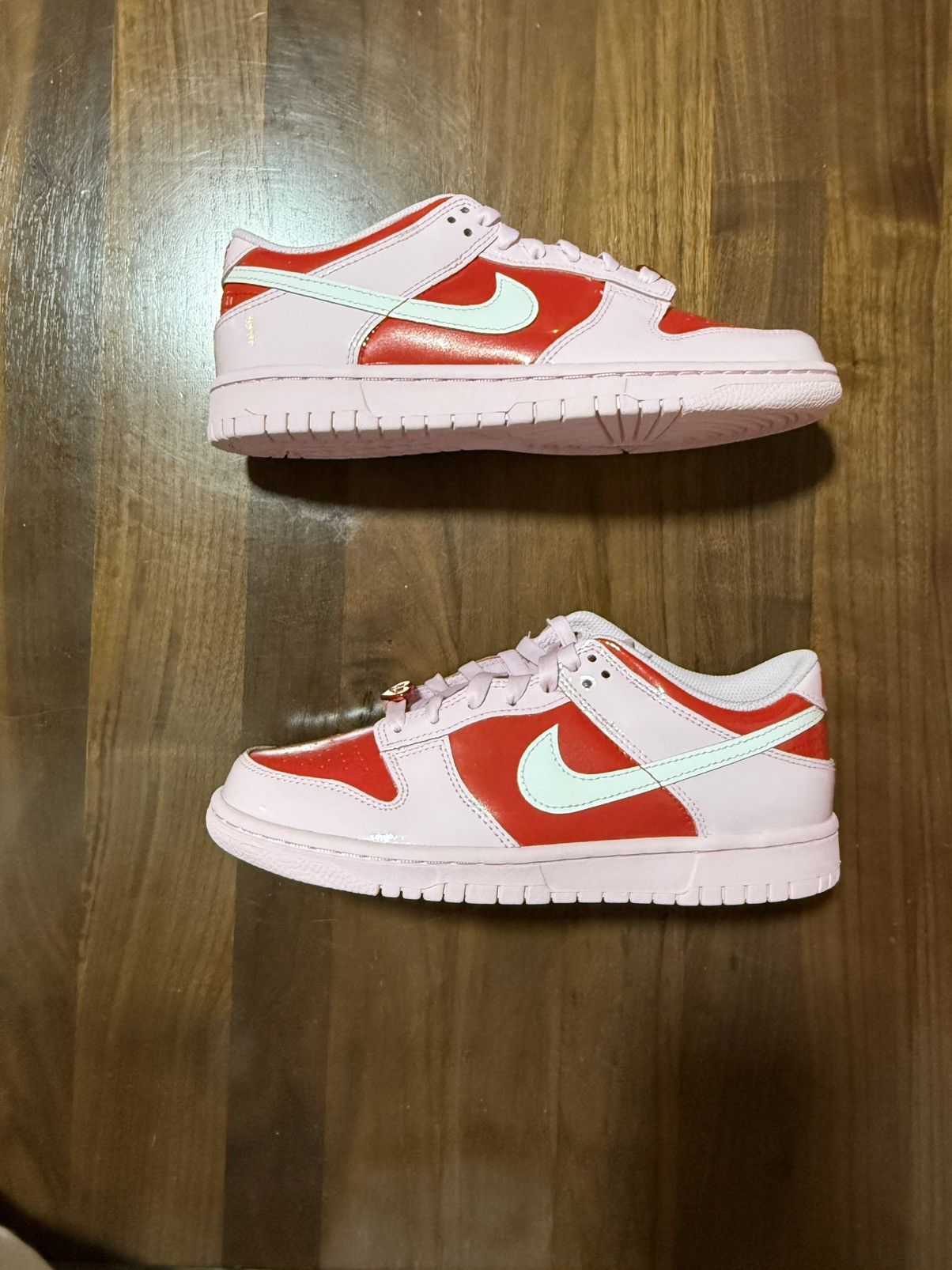 Nike Nike Dunk Low GS Pink Valentine’s Day Sz 6.5 /Women's Size 8 Size US 8 / IT 38 - 2 Thumbnail