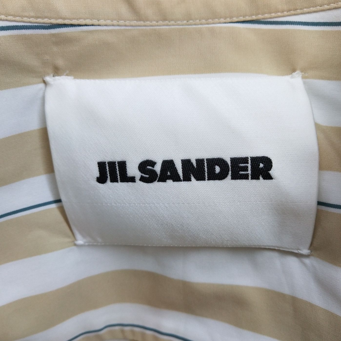 Jil Sander JIL SANDER JIL SANDER Cotton contrast striped shirt size 3 Size US L / EU 52-54 / 3 - 7 Thumbnail