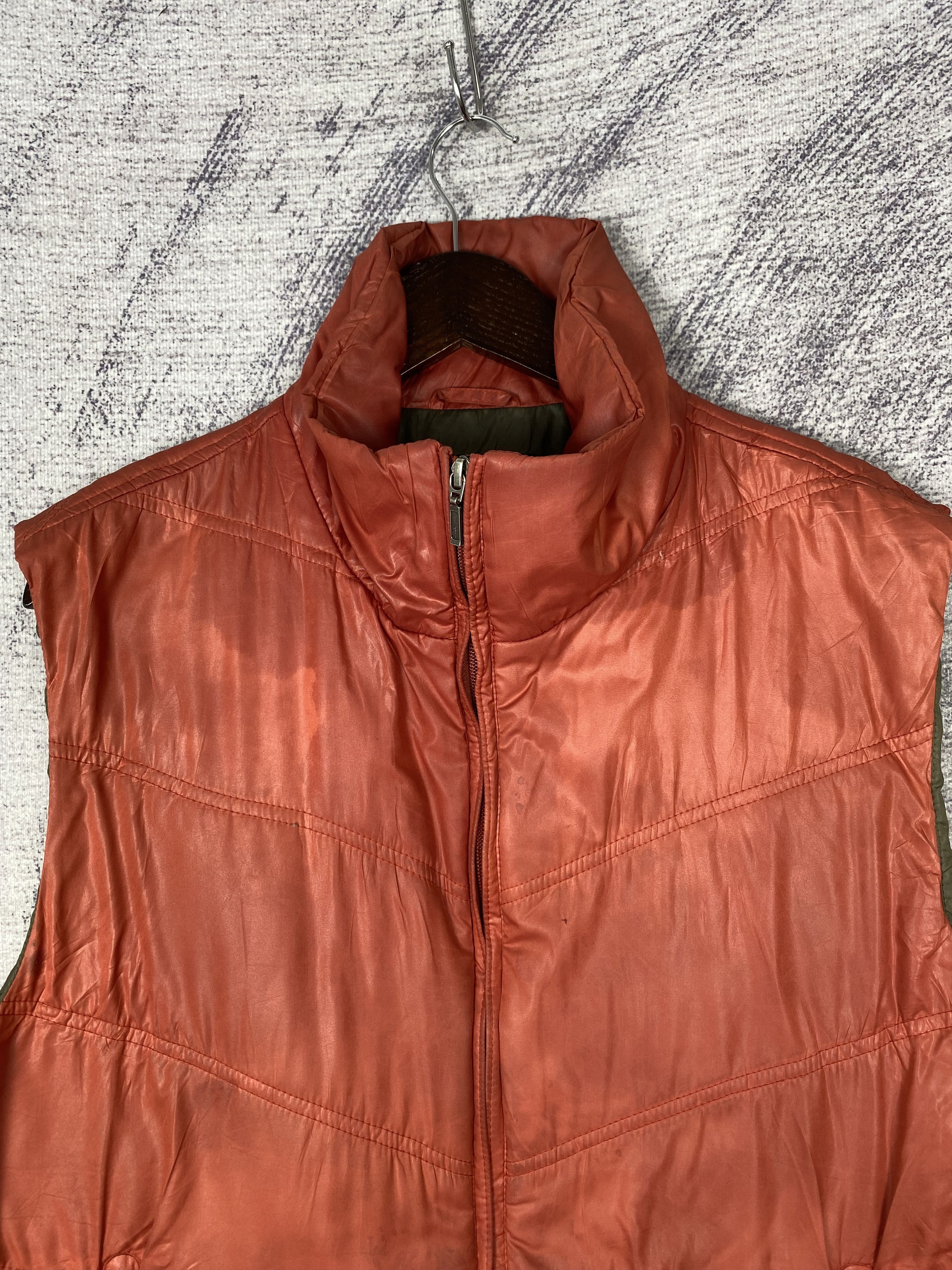 Japanese Brand Vintage Elel Men's Zip Up Puffer Vest Size US S / EU 44-46 / 1 - 2 Thumbnail