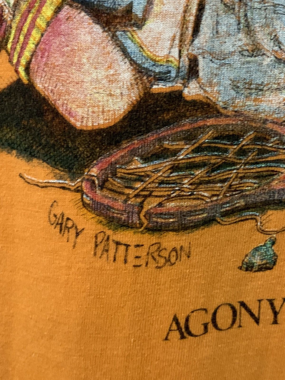 Hanes Very Rare Vintage 70s Gary Patterson Agony Of Defeat Size US M / EU 48-50 / 2 - 4 Thumbnail