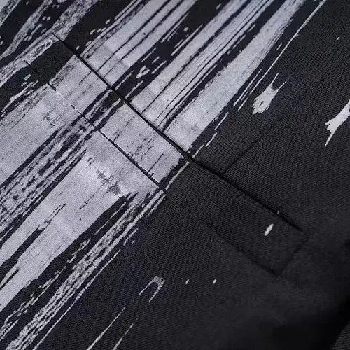 Japanese Brand × Vintage Paint Effect Button Suit Jacket Size 36R - 2 Thumbnail