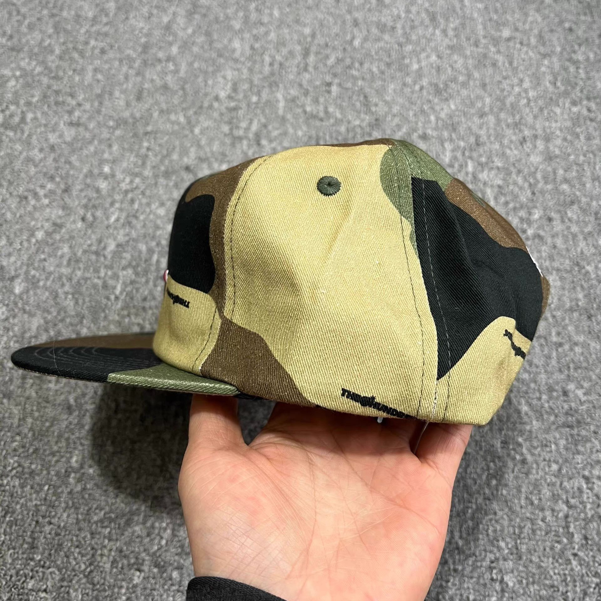 The Hundreds The Hundreds BombCamouflageEmbroidered Baseball Visor Q7 Size ONE SIZE - 7 Thumbnail