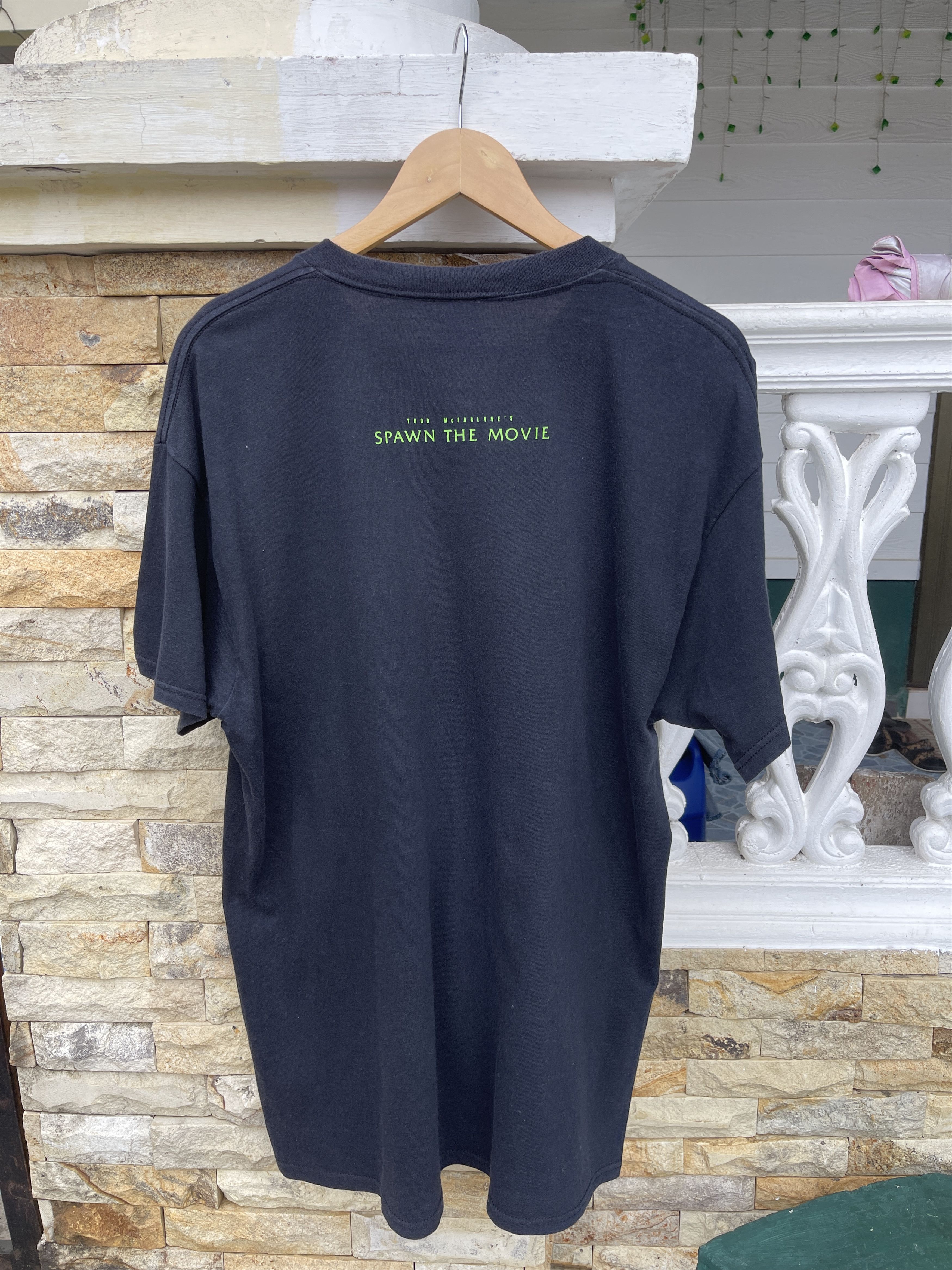 Vintage Last Drop🔥Rare🔥Vintage 90s SPAWN The Movie T-Shirt Size US L / EU 52-54 / 3 - 4 Thumbnail