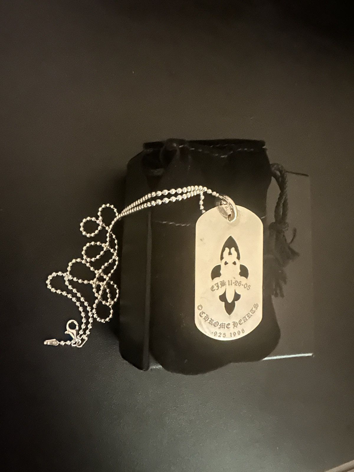 Chrome Hearts Vintage Chrome Hearts Dog Tag Size ONE SIZE - 2 Thumbnail
