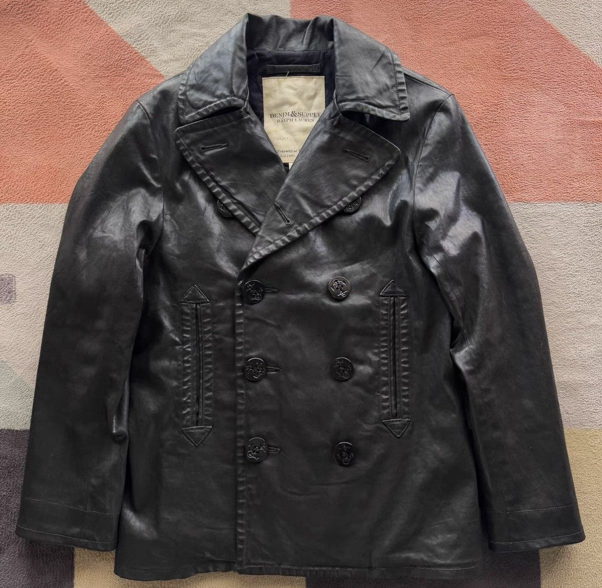 Denim & Supply Ralph Lauren Polo Ralph Lauren Denim & Supply Navy 740 Coat K22 Size US S / EU 44-46 / 1 - 1 Thumbnail