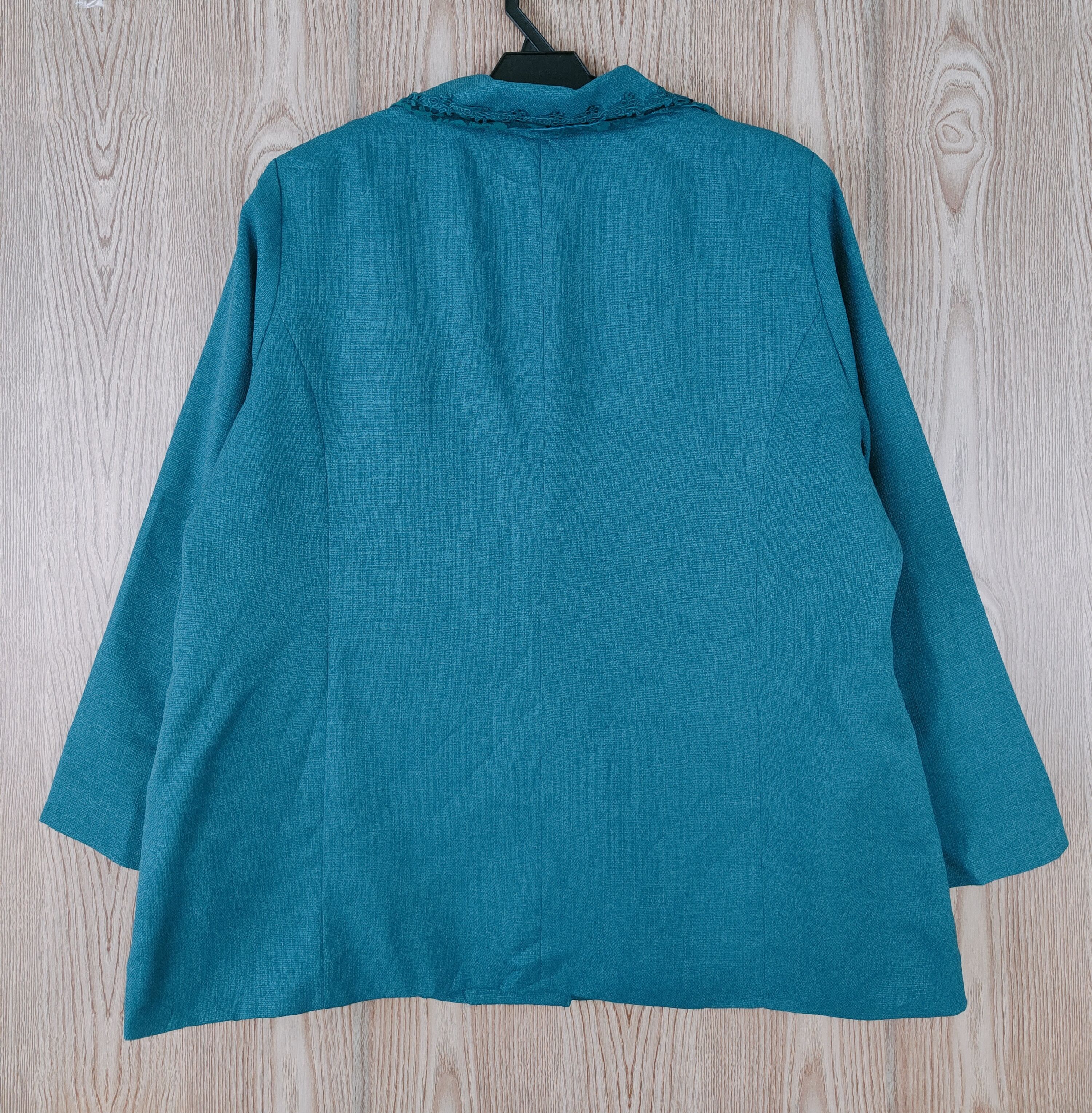 Japanese Brand × Vintage Sun Wind Emerald Blazers (Luxury Classic Art Design) Size L / US 10 / IT 46 - 8 Thumbnail