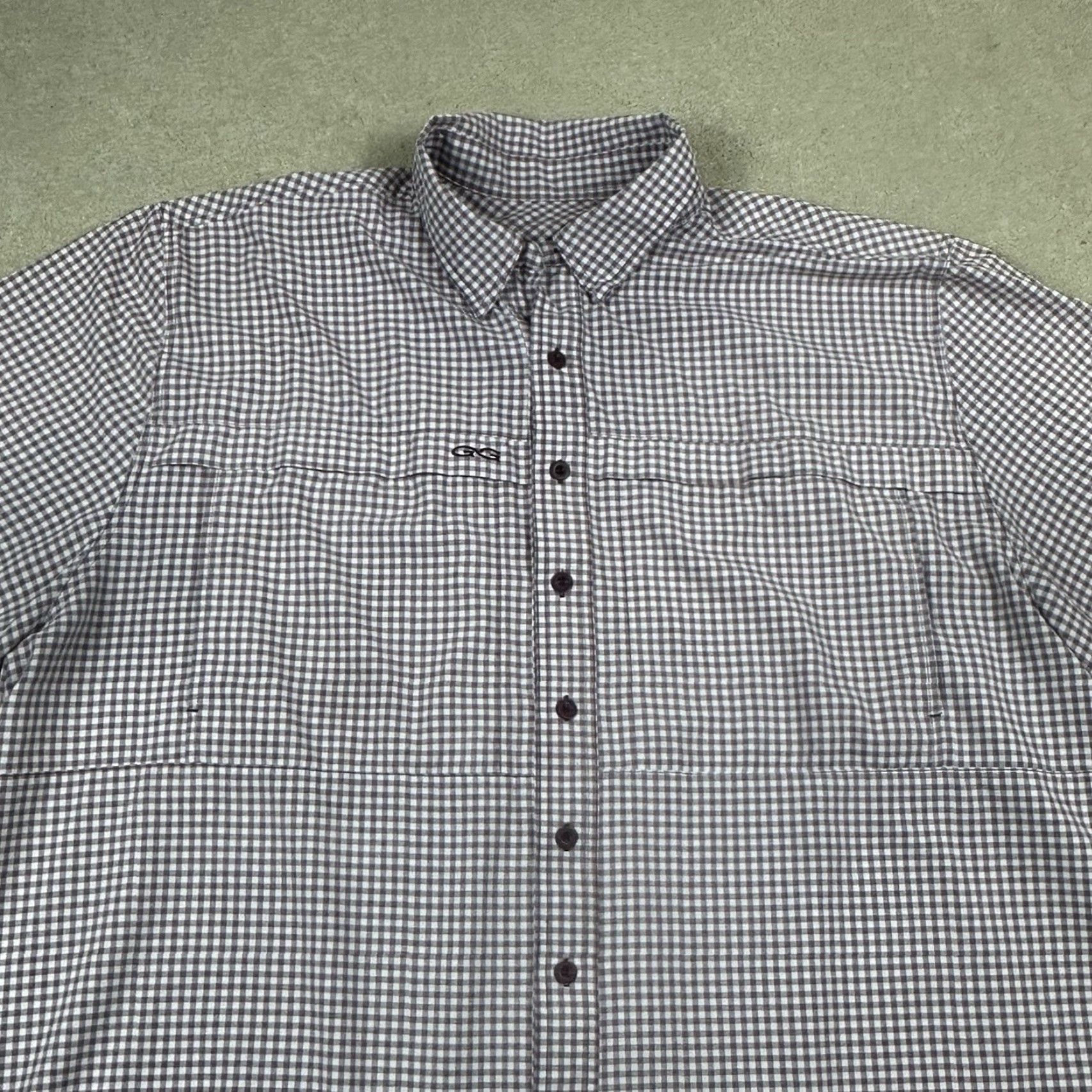 Vintage Game Guard Button-Up Shirt Mens 4XL Maroon Check Hunting Size US XXL / EU 58 / 5 - 4 Thumbnail
