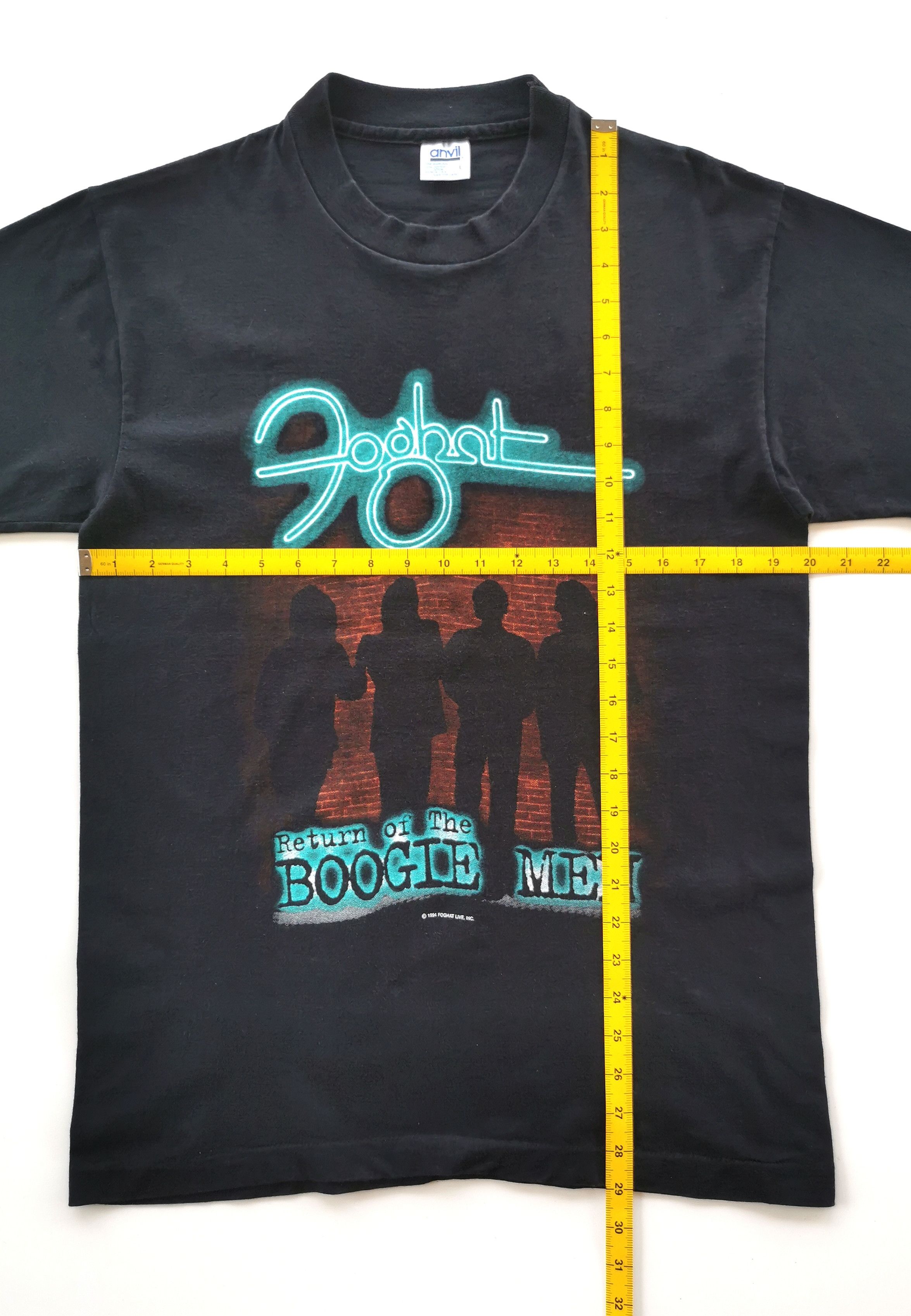 Band Tees 1994 Vintage Foghat Band Tshirt Size US M / EU 48-50 / 2 - 9 Thumbnail