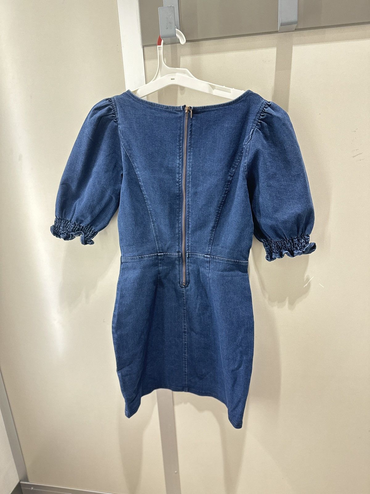 Betsey Johnson Betsey Johnson denim dress. Puff sleeve back zip closure S Size S / US 4 / IT 40 - 2 Thumbnail