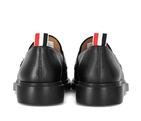 Thom Browne o1s22i1n1124 Leather Loafers in Black Size US 7 / EU 40 - 4 Thumbnail
