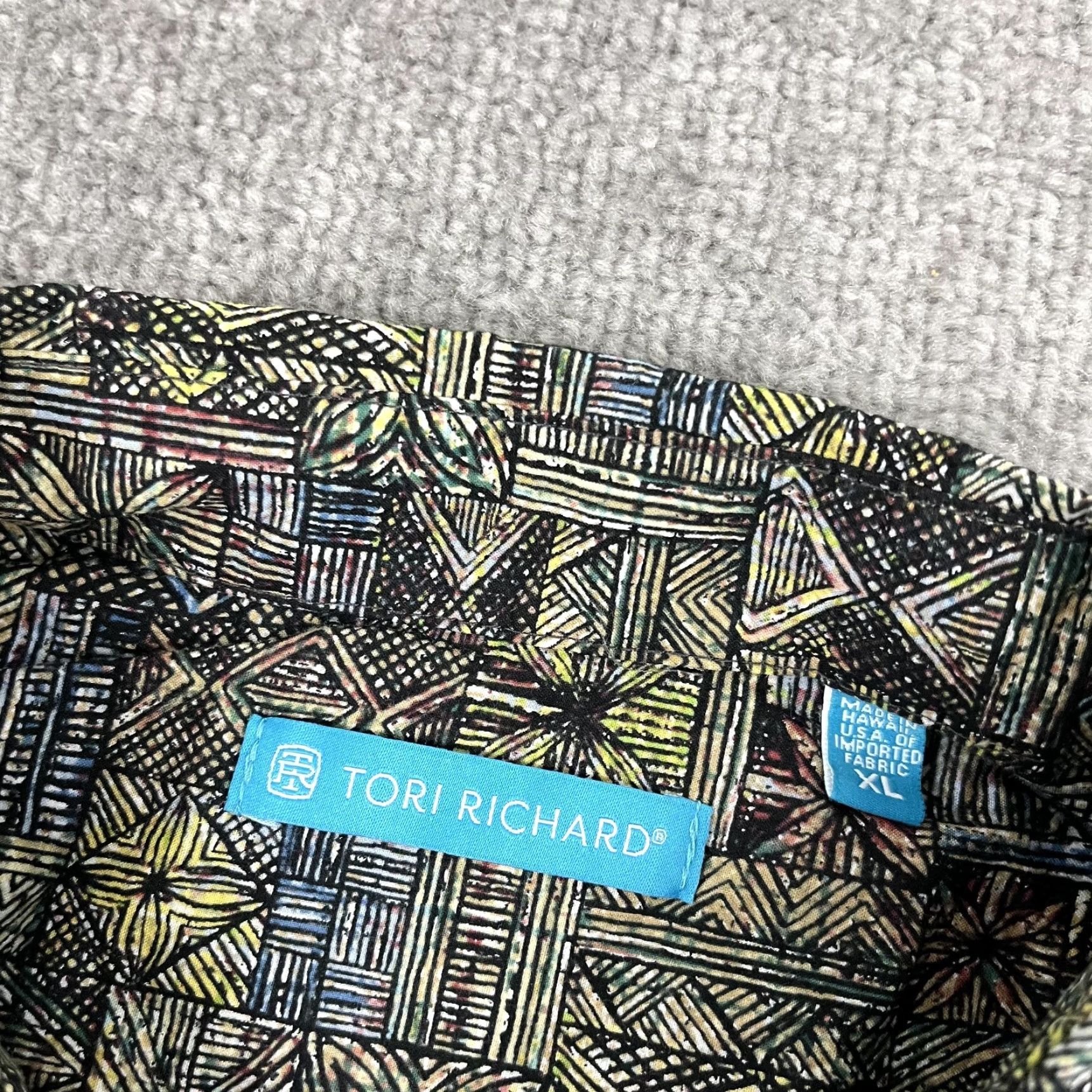 Tori Richard Tori Richard Hawaiian Shirt Mens XL Multicolor Floral Button-Up Tropical Vacation USA Made Size US XL / EU 56 / 4 - 2 Thumbnail