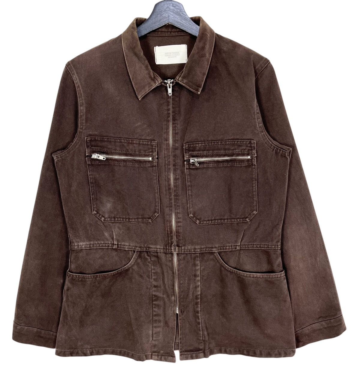 Zucca Issey Miyake Women Zipper Jacket