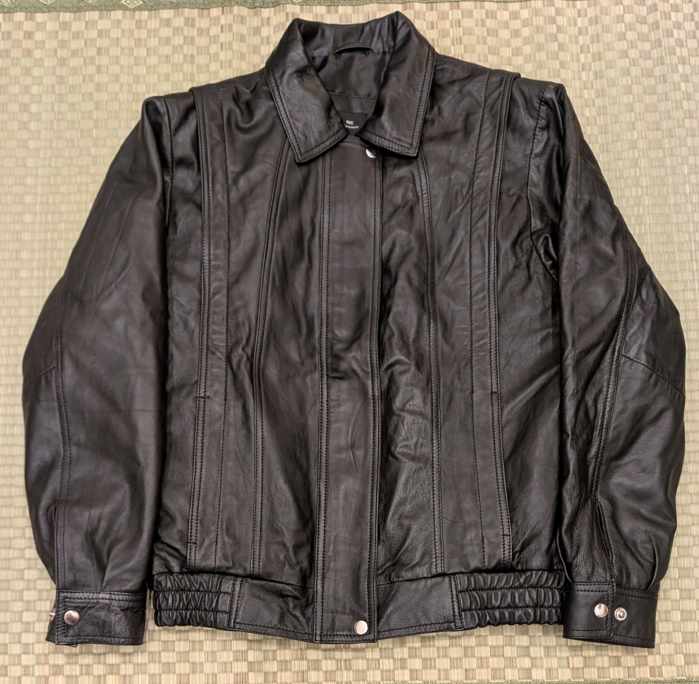 SOLD OUT In My Element Black Leather Jacket Handmade in UK