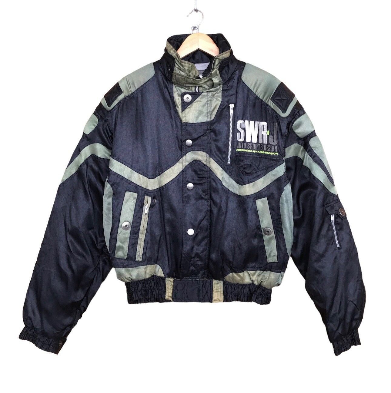 Gear for Sports Vintage 90s Kiss Racing Team SWRJ Japan Jacket Size US L / EU 52-54 / 3 - 1 Thumbnail