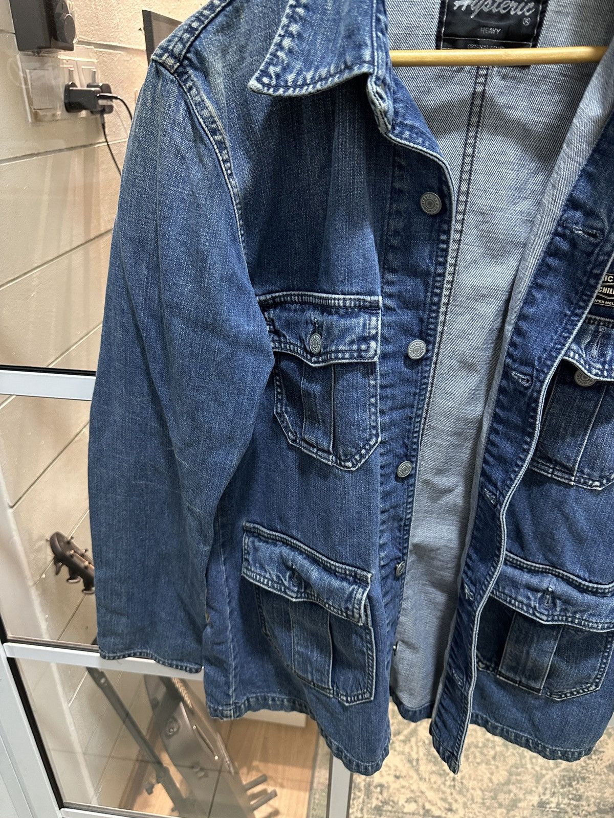 Hysteric Glamour Hysteric Glamour “Heavy” Multipocket Denim Jacket Size US M / EU 48-50 / 2 - 5 Thumbnail