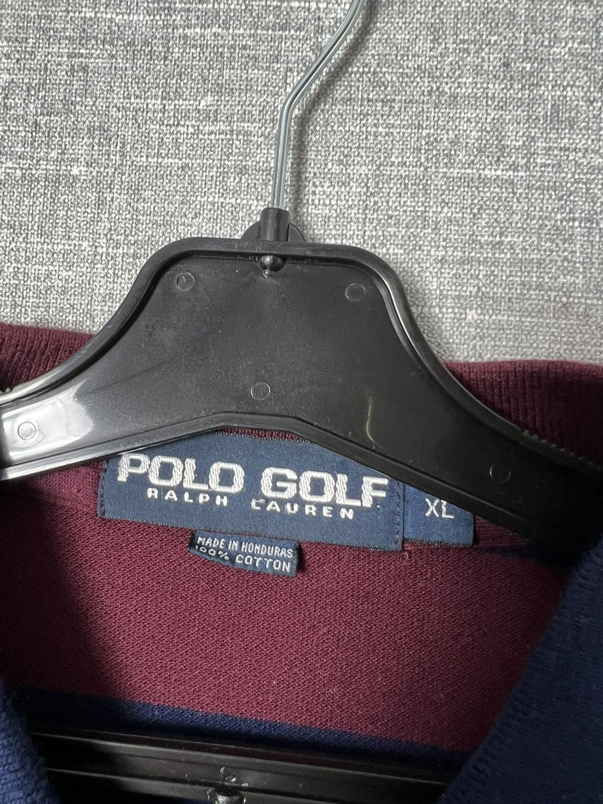 Polo Ralph Lauren Vintage Ralph Lauren Golf Striped Rugby Polo Long Sleeve Size US XL / EU 56 / 4 - 9 Thumbnail