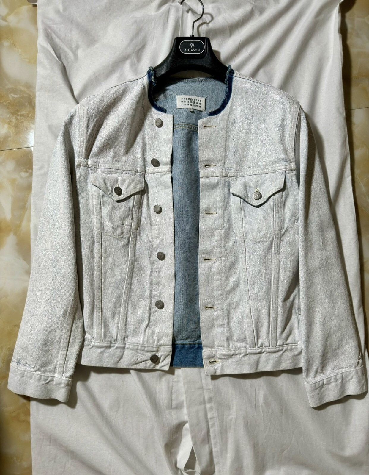 Maison Margiela Painted Jacket | Grailed