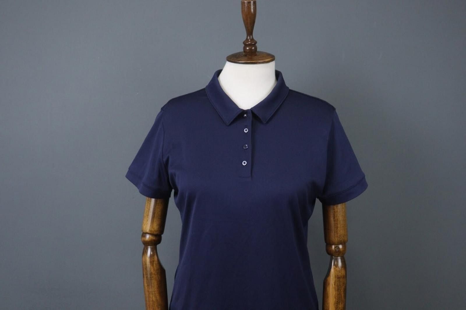 KJUS Kjus Navy Collar Fit Button Front Popover Polo Shirt Size L Size L / US 10 / IT 46 - 2 Thumbnail