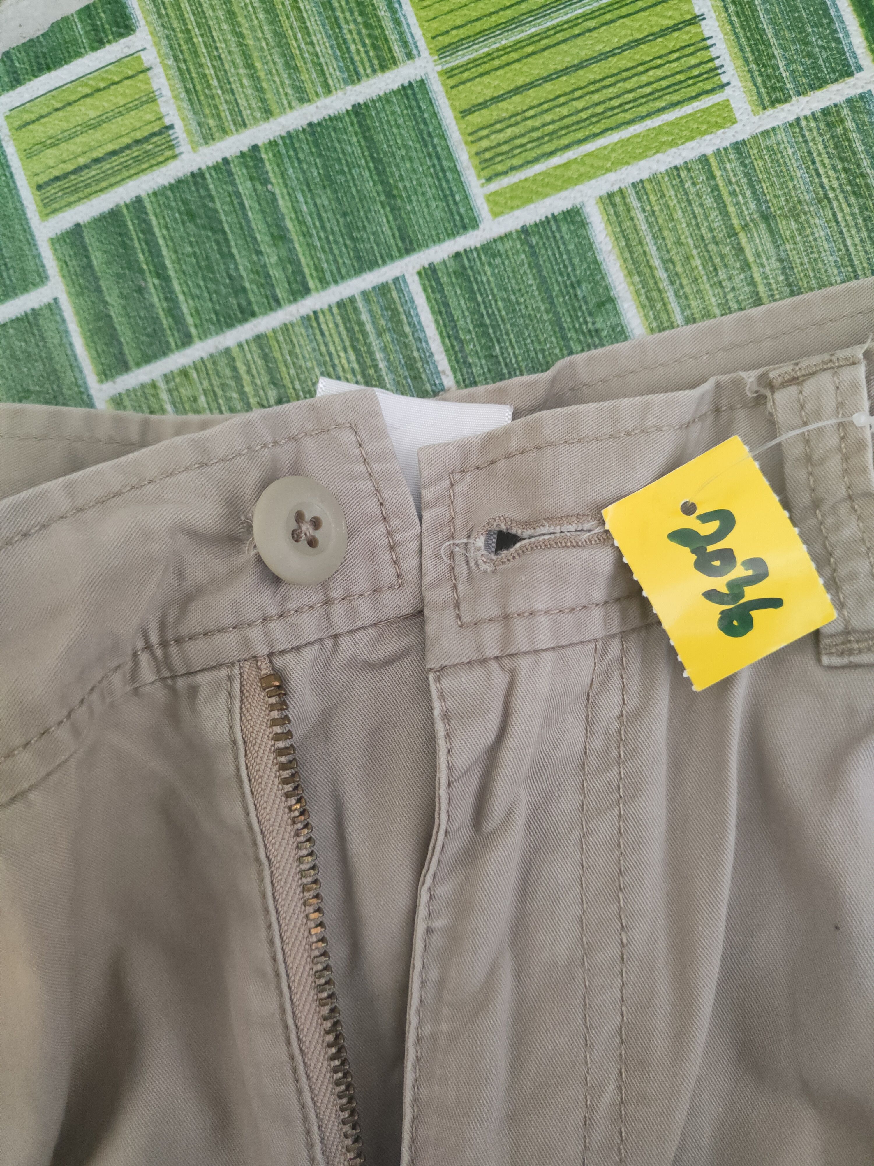 Adidas DL Adidas Beige Multipocket Cargo Pants #2036 Size US 31 - 17 Thumbnail