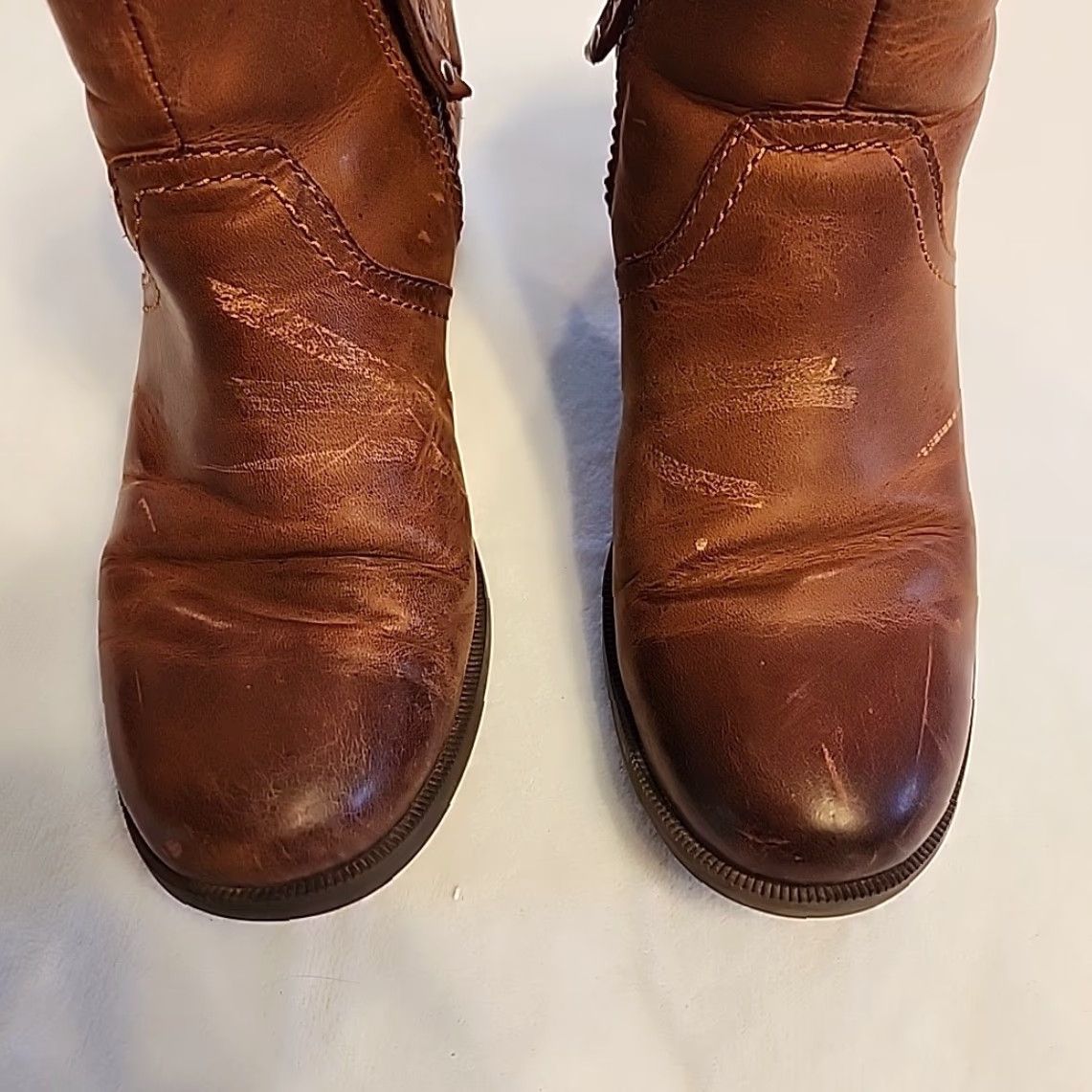 Teva Teva Boots Womens Ankle Boot Brown Leather Waterproof Zip 7.5 US 38.5 EU Style 1012462 Size US 8 / IT 38 - 3 Thumbnail