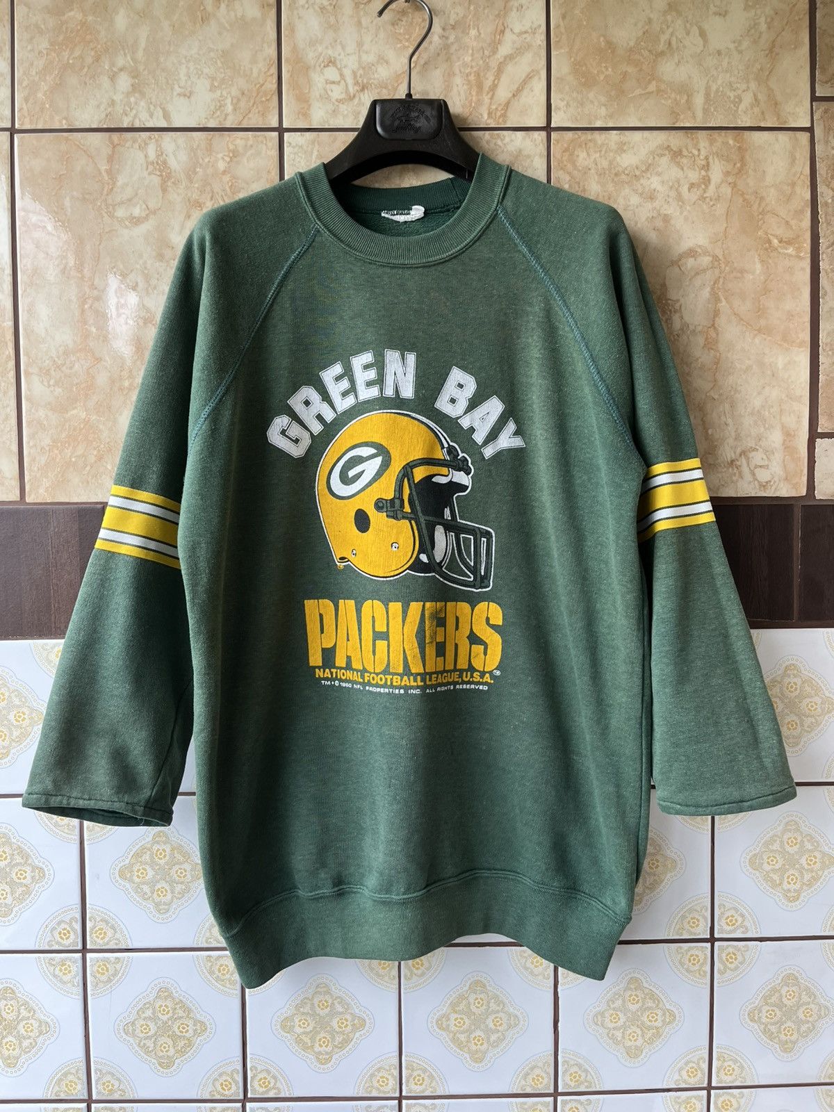 NFL Green Bay packers 90 ‘ sweatshirt short sleeves Size US S / EU 44-46 / 1 - 1 Thumbnail