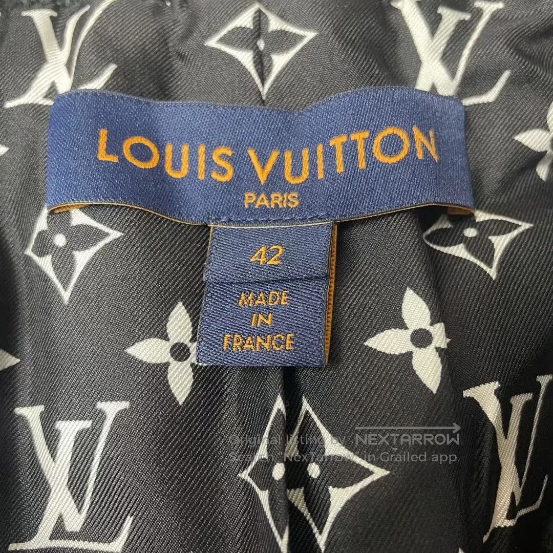 Louis Vuitton Louis Vuitton Logo Snap Button Jacket. Size M / US 6-8 / IT 42-44 - 3 Thumbnail