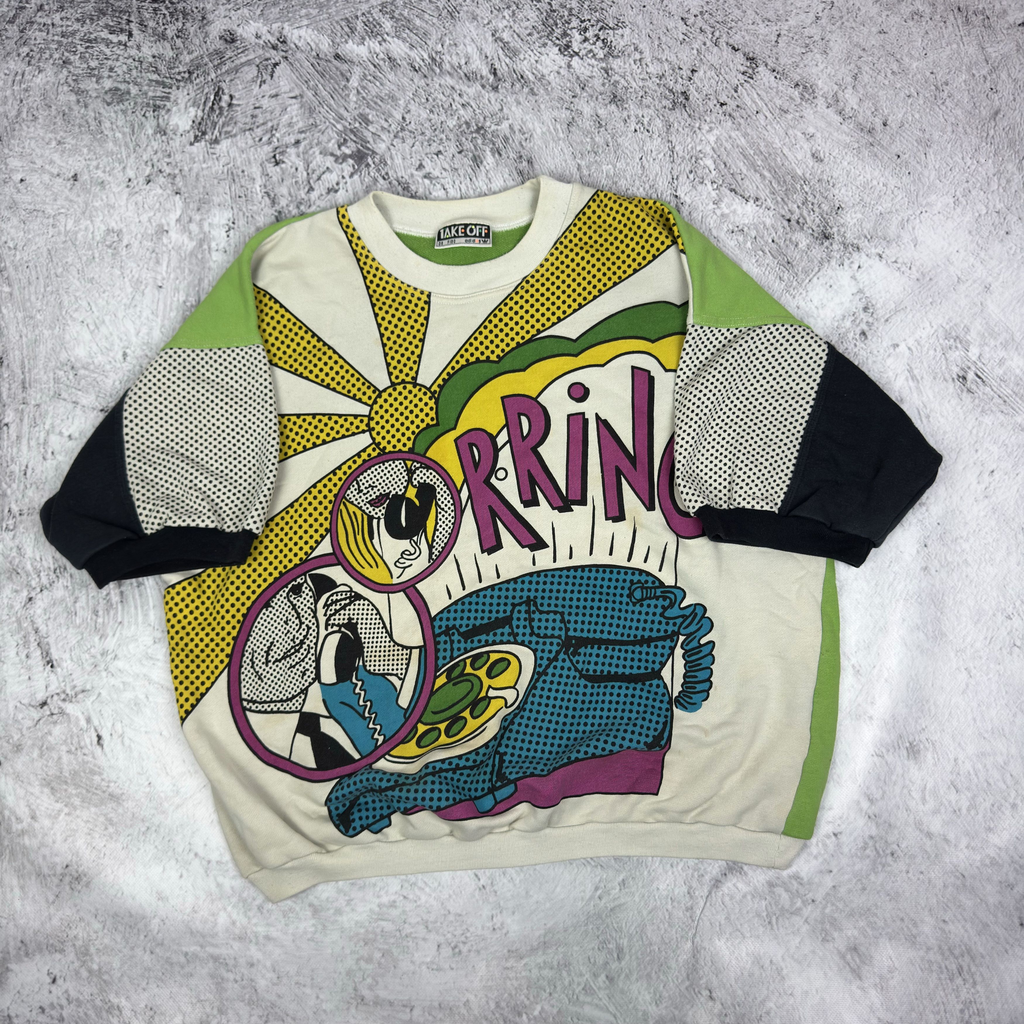 Adidas Adidas Take Off Multicolor Pullover Knit Sweatshirt M Size US M / EU 48-50 / 2 - 1 Thumbnail