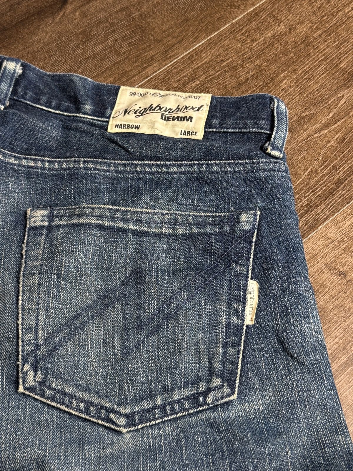 Neighborhood Neighborhood 02 Savage Washed Narrow Jeans. Size US 35 - 4 Thumbnail