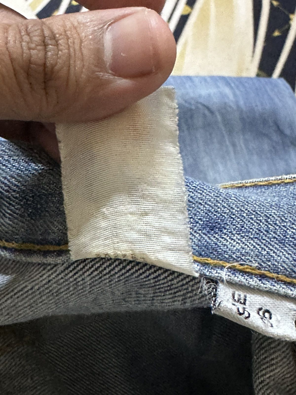 Giorgio Armani Vintage Armani Jeans Mudwash Grunge Distressed Denim Size US 33 - 10 Thumbnail