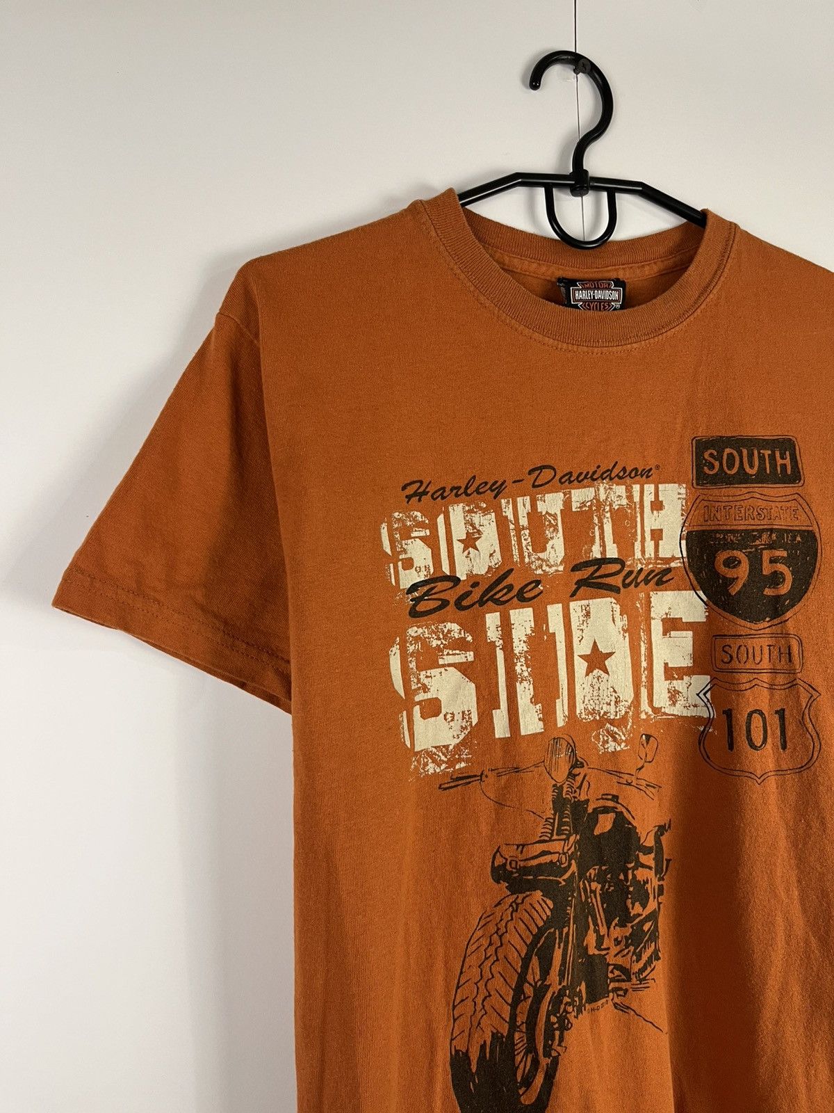 Harley Davidson Harley Davidson Moto Vintage Y2K Cotton Tee Shirt Size US S / EU 44-46 / 1 - 2 Thumbnail