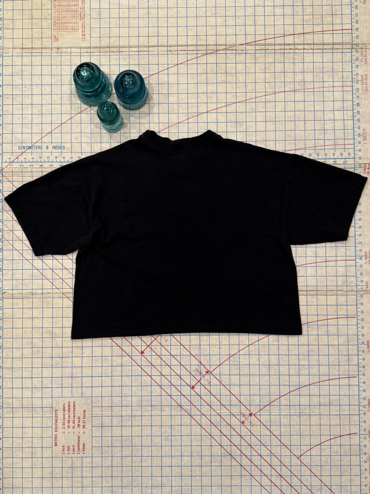 Disney Vintage Disney Wear Mickey Neon Cropped Style Tee Black OSFA Size US L / EU 52-54 / 3 - 8 Thumbnail