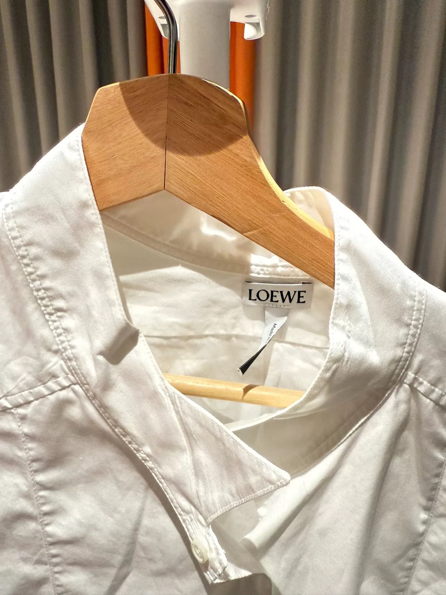 LOEWE Irregular Button-Up Shirt