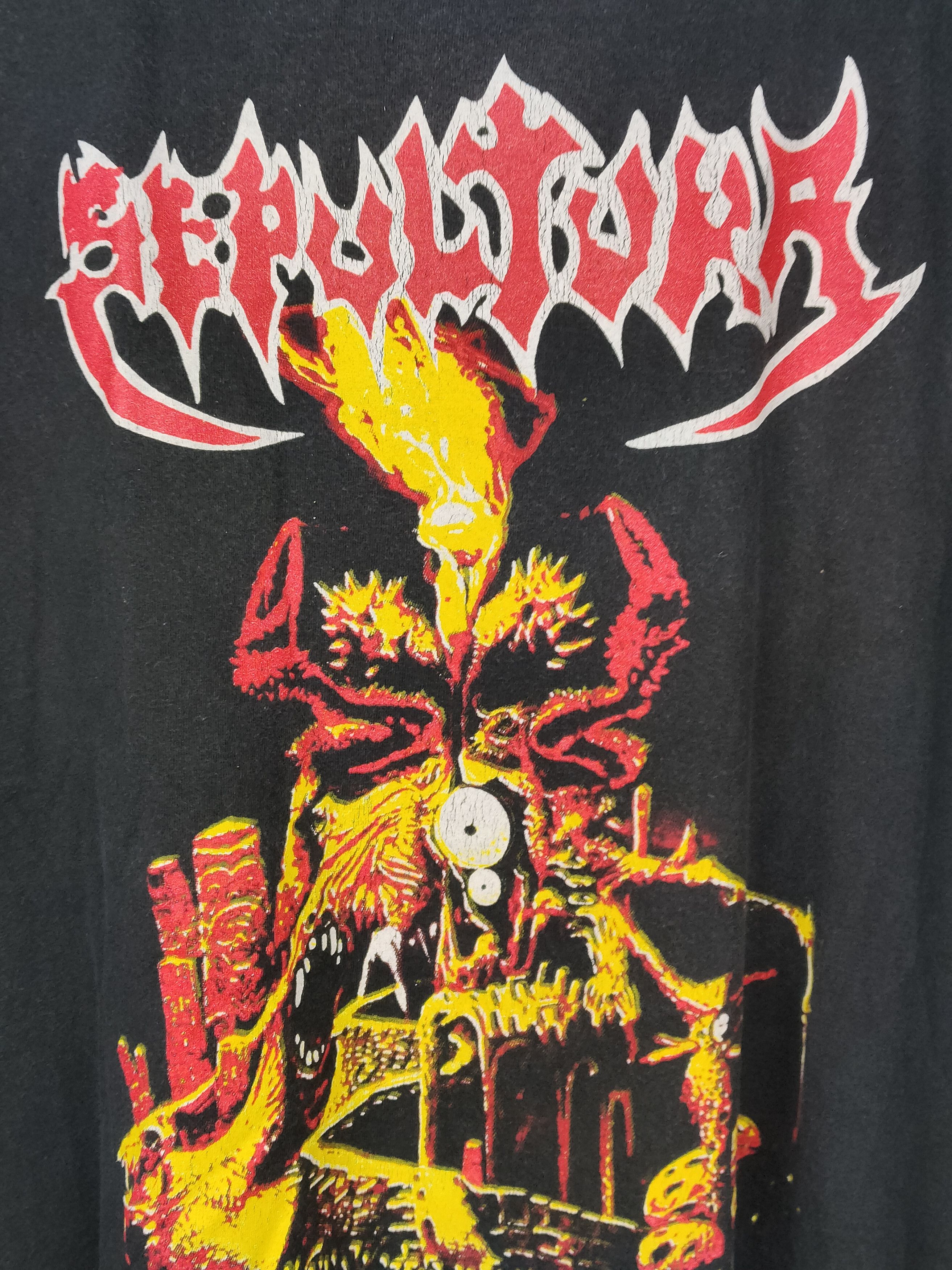 Band Tees Vintage Sepultura Band Shirt Size US L / EU 52-54 / 3 - 3 Thumbnail