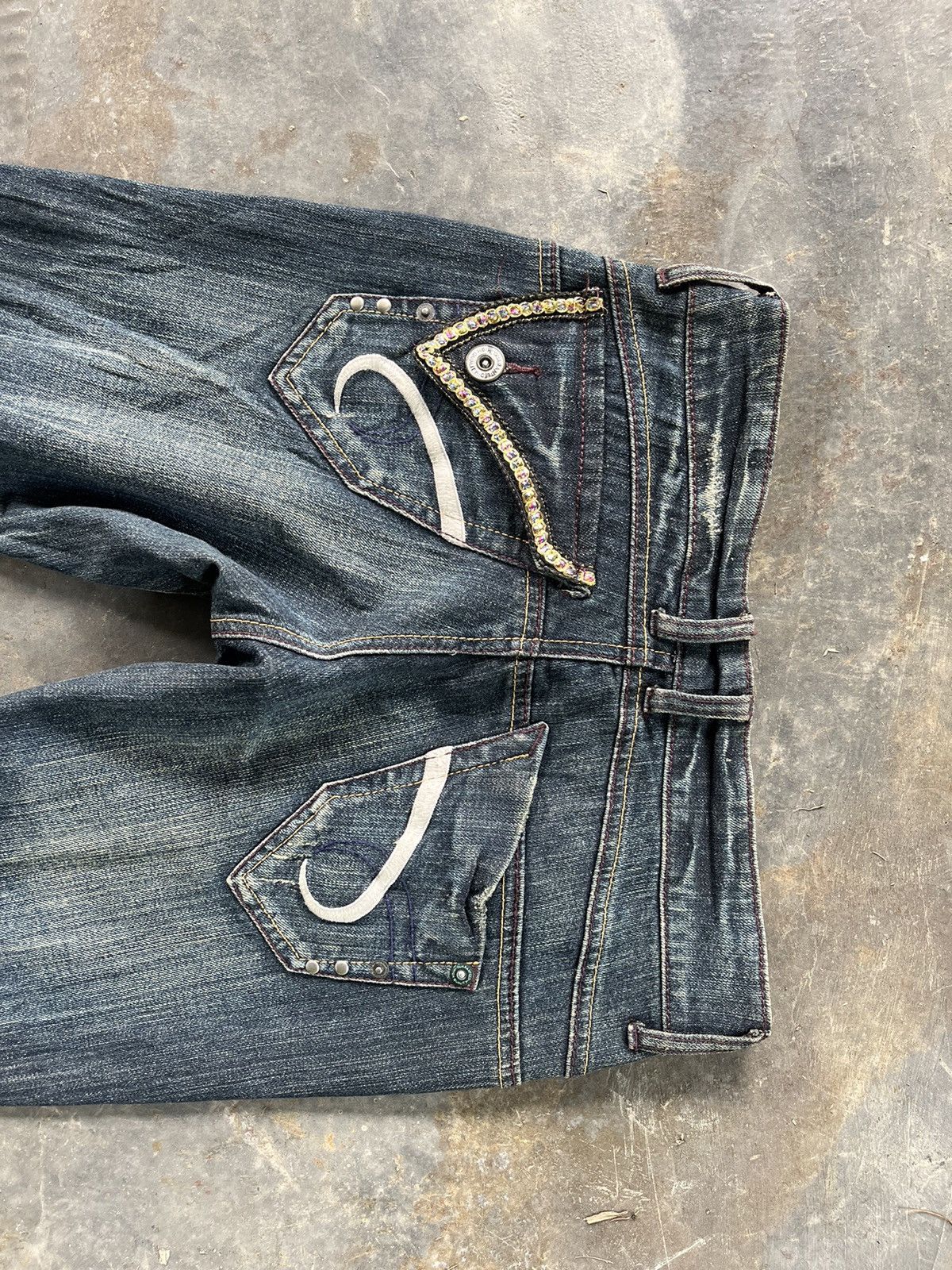 Japanese Brand × Tornado Mart × Vintage Flare Tornado Mart Inspired Denim Size US 30 / EU 46 - 16 Thumbnail