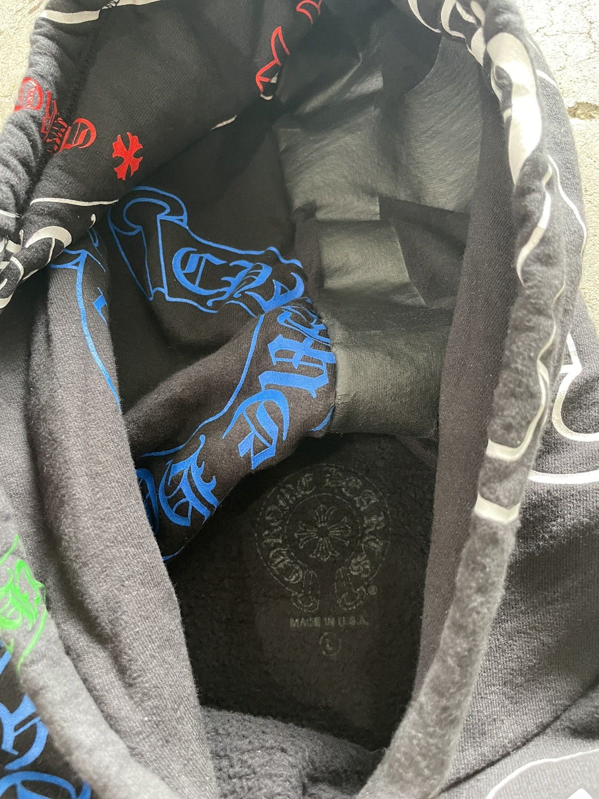 Chrome Hearts Chrome Hearts Stencil Hoodie Size US L / EU 52-54 / 3 - 6 Thumbnail