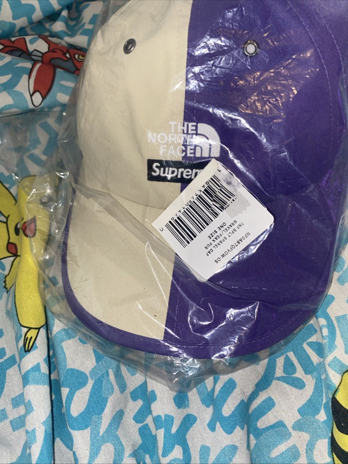 Supreme × The North Face Supreme The North Face Split 6-Panel Tan Size ONE SIZE - 3 Thumbnail