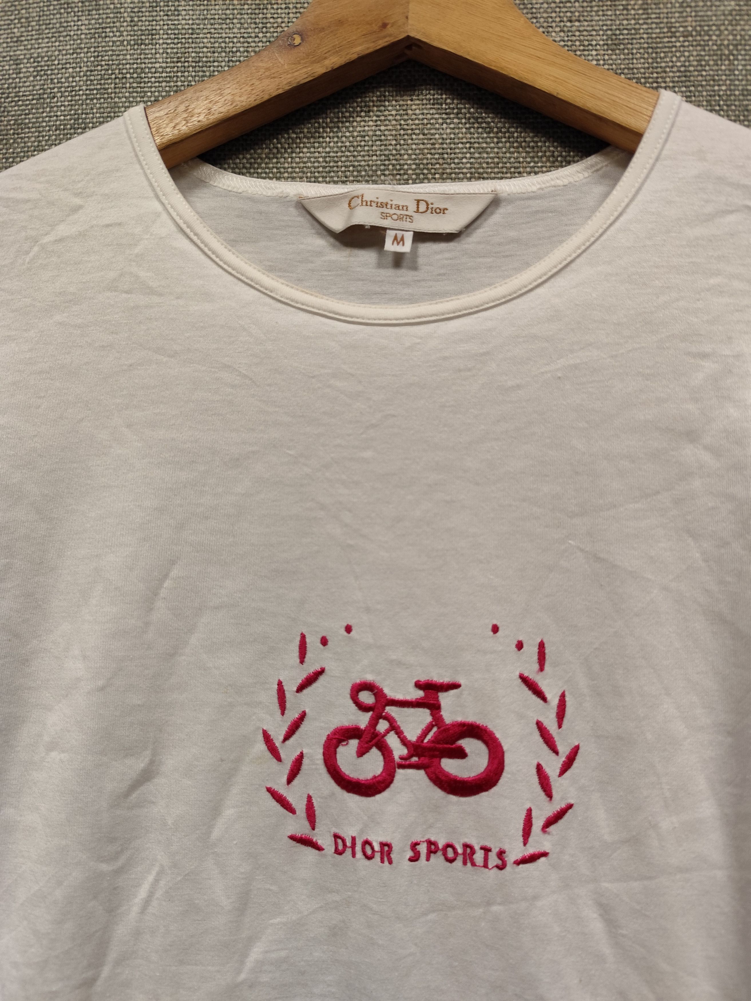 Christian Dior Monsieur T shirt christian dior sports embroidery Size US S / EU 44-46 / 1 - 2 Thumbnail