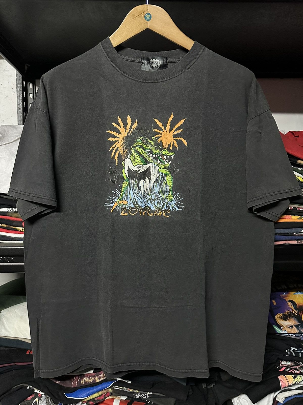 Girl Skateboards Vintage Zorlac Pushead Skateboard Sun Faded Tee Size US XL / EU 56 / 4 - 1 Thumbnail